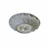 Faretto Incasso Shabby Argento Lavorato a Mano