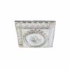 Faretti Bianco Oro Shabby Decorato a Mano