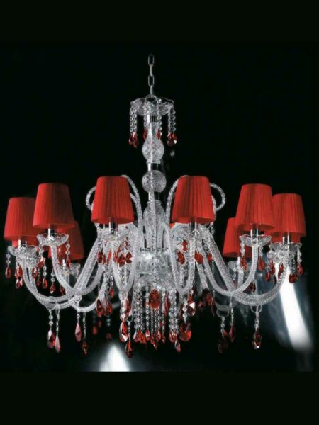 Lampadari Strass Paralumi Organza Fabbrica Napoli
