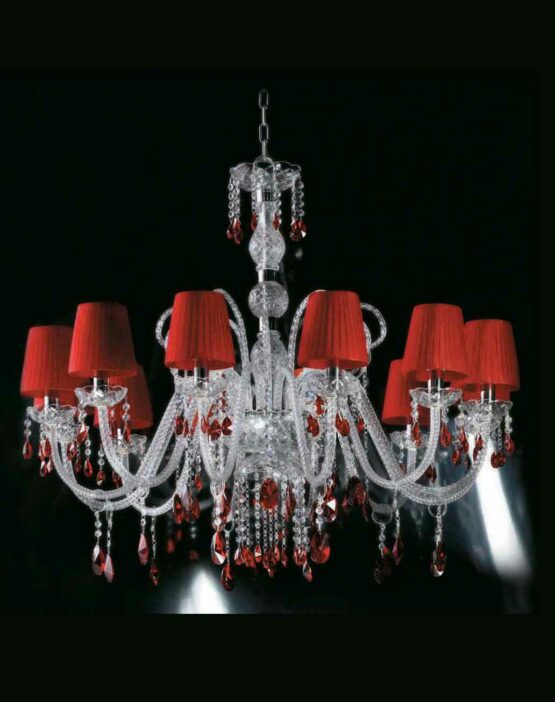 Lampadari Strass Paralumi Organza Fabbrica Napoli