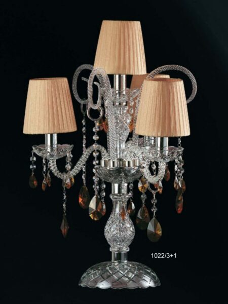 Lume Strass Paralumi Organza Fabbrica Napoli