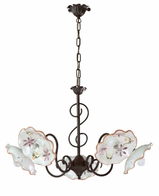 Lampadari Ceramica Atigianali Prodotti a Napoli
