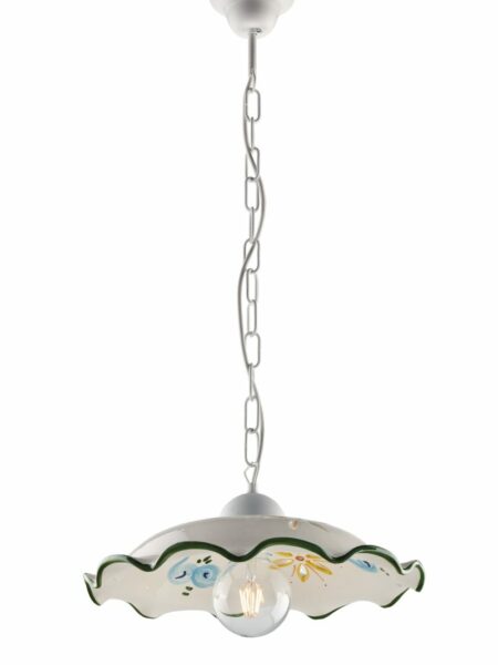 Lampadari Ceramica Decorata a Mano Made in Italy