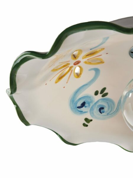 Lampadari Ceramica Decorata Made Italy Napoli