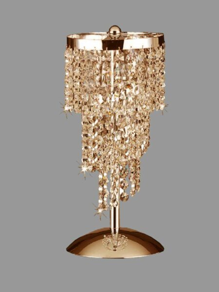Lumetto Camera Letto Oro Lucido Strass