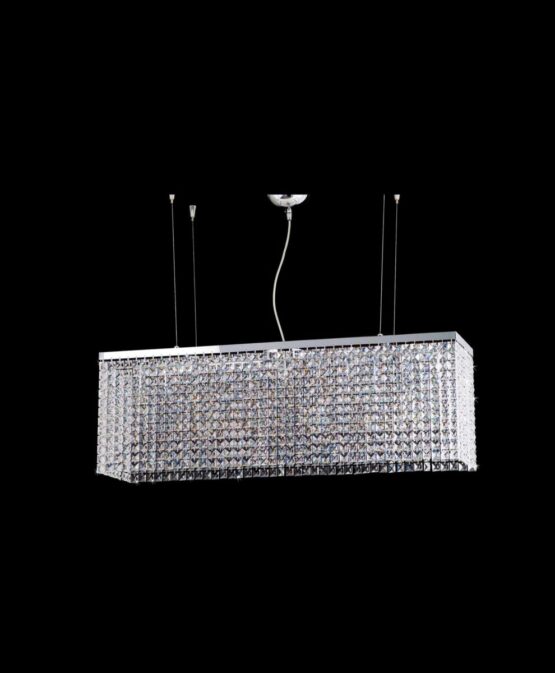 Lampadario Salotto Cristallo Strass