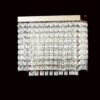 Applique Bagno Cristallo Strass Oro