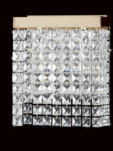 Applique Strass Cristallo Bagno Oro