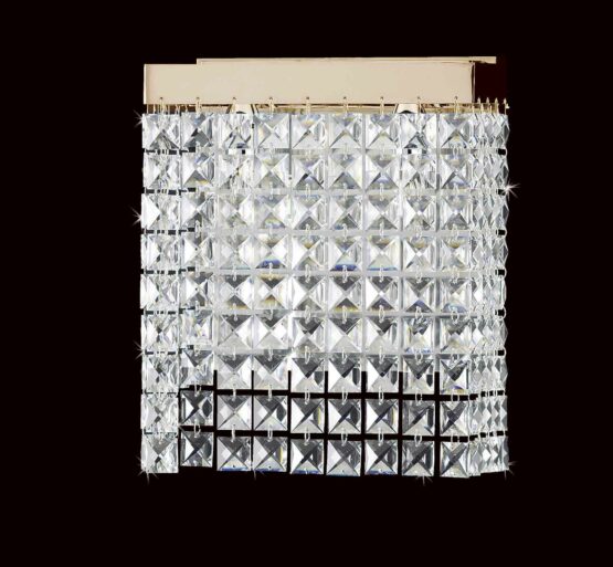 Applique Strass Cristallo Bagno Oro
