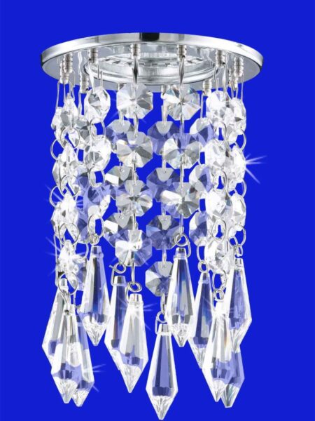 Faretto Incasso Strass Cristallo