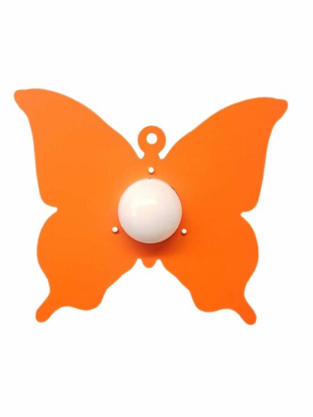 Plafoniera Farfalla Arancione