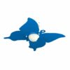 Applique Farfalla Azzurro Camerette Bambini