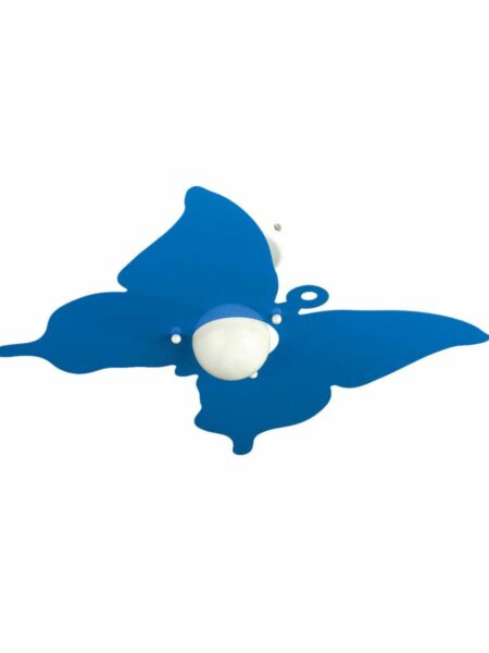 Applique Farfalla Azzurro Camerette Bambini
