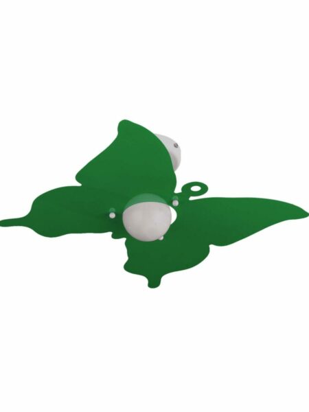 Applique Farfalla Verde Mela Camerette Bambini