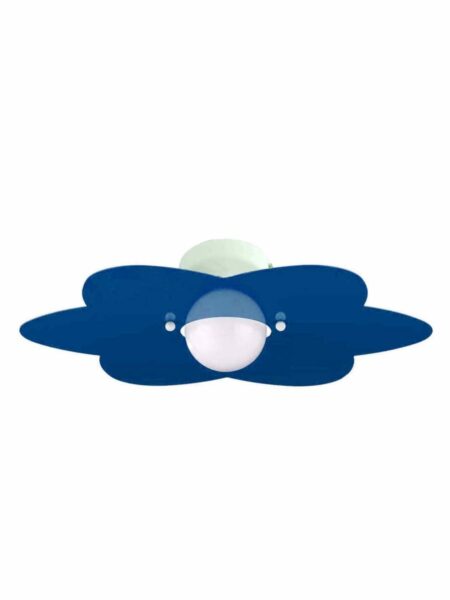 Applique Azzurro Fiore Camerette Bambini