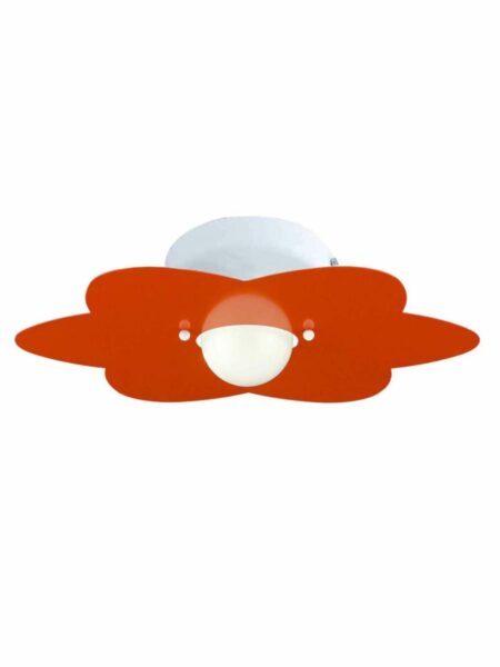Applique Fiore Arancio Camerette Bambini