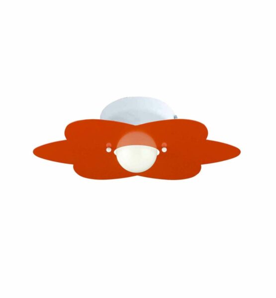 Applique Fiore Arancio Camerette Bambini