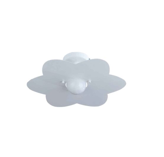 Applique Bianco Fiore Camerette Bambini