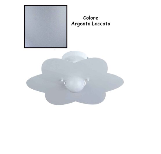 Plafoniere Camerette Lampadari Bambini Argento