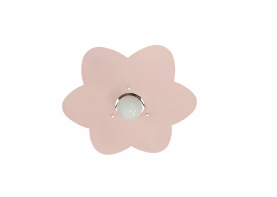 Plafoniera Cameretta Stanzetta Bambini Rosa Fiore