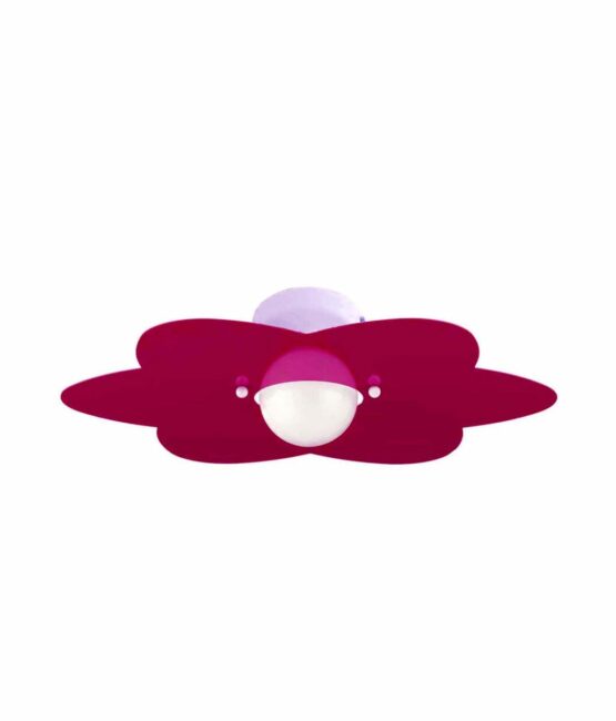 Applique Fucsia Fiore Camerette Bambini