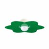 Applique Verde Mela Fiore Camerette Bambini