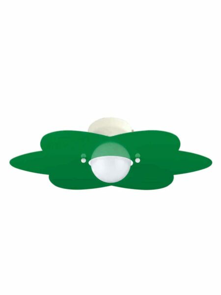 Applique Verde Mela Fiore Camerette Bambini