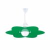 Lampadario Fiore Camerette Bambini Verde Mela