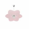 Lampadario Sospensione Cameretta Bambini Fiore Rosa