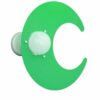 Plafoniera Luna Verde Cameretta Bambini