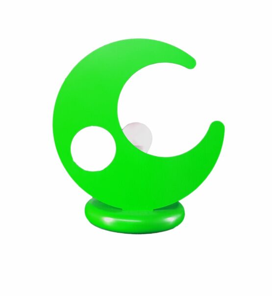 Lume Luna Verde Mela Cameretta Bambini