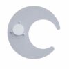 Applique Luna Grigio Argento Camerette