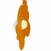 Applique Plafoniera Arancio Nuvola Cameretta Bambini