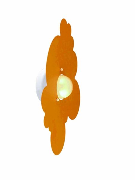 Applique Plafoniera Arancio Nuvola Cameretta Bambini