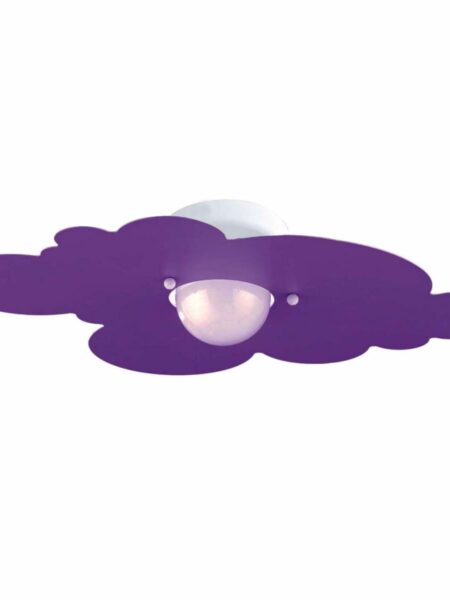 Applique Plafoniera Nuvola Glicine Stanzetta Bambini
