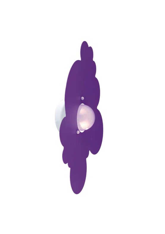 Applique Plafoniera Nuvola Glicine Stanzetta Bambini