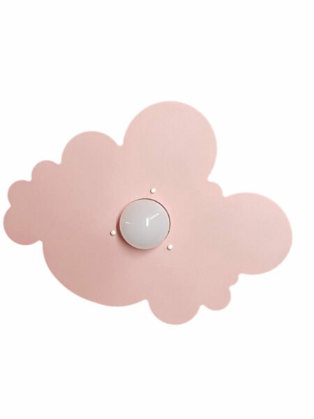 Applique Nuvola Rosa Camerette Stanzette Bambini