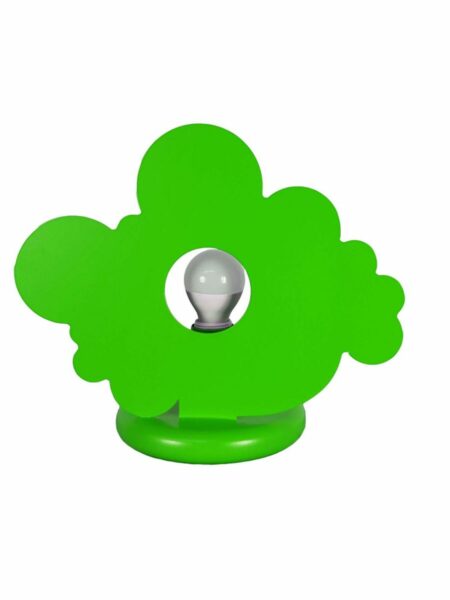 Lume Verde Mela Nuvola Cameretta Bambini