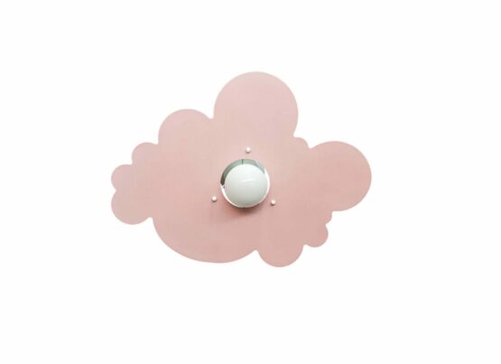 Plafoniera Nuvola Rosa Camerette Bambini