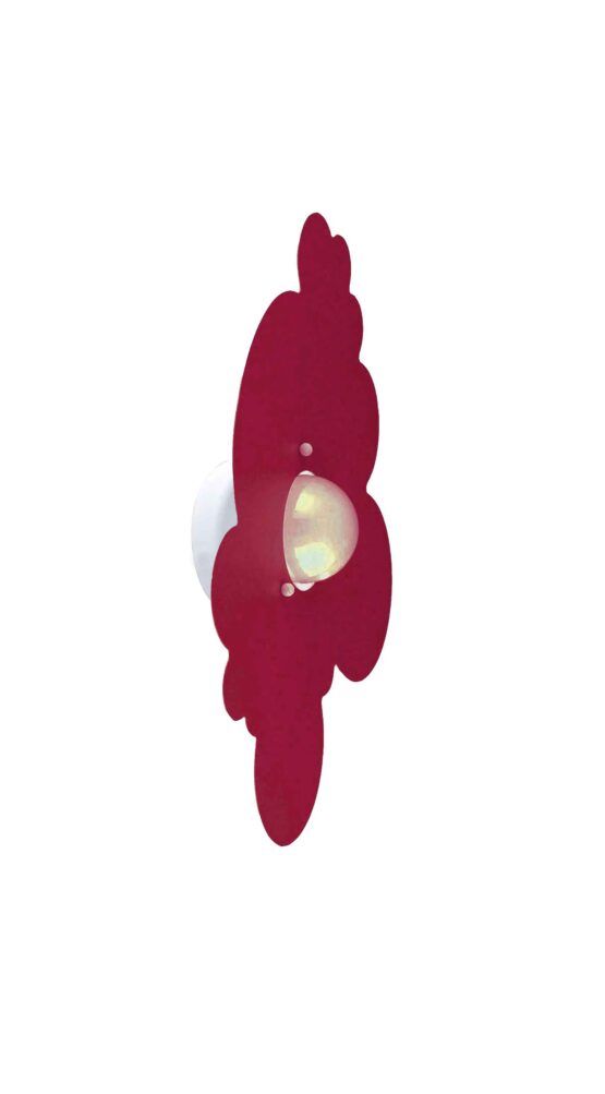 Applique Plafoniera Nuvola Fucsia Stanzetta Bambini