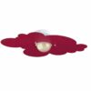 Plafoniera Nuvola Fucsia Camerette Bambini