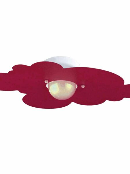 Plafoniera Nuvola Fucsia Camerette Bambini