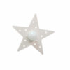 Applique Bianco Stella Cameretta Bambini