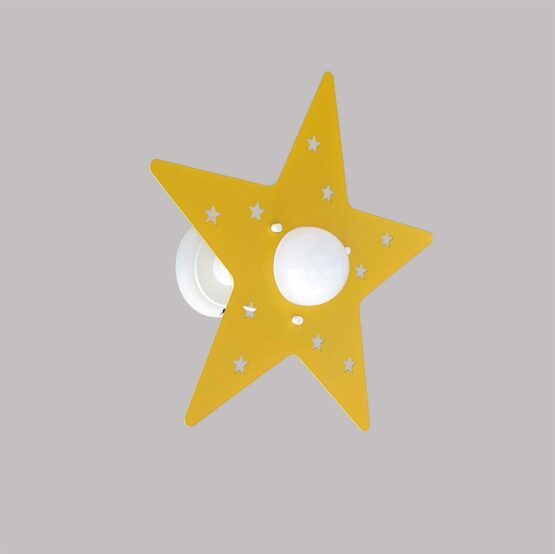 Applique Stella Giallo per Cameretta