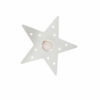 Plafoniera Lampadario Stella Bianco Camerette Bambini