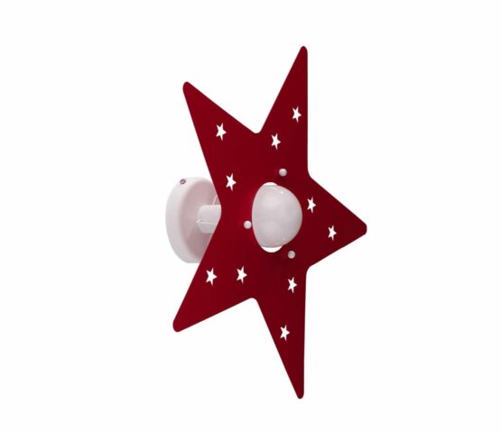 Applique Camerette Bambini Stella Rosso