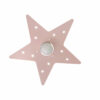 Plafoniera Rosa Stella Camerette Bambini