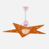Lampadario Sospensione Arancio Camerette Bambini