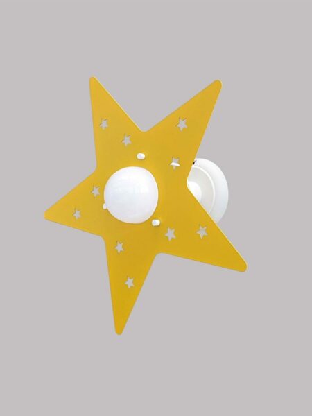 Applique Stella Giallo per Cameretta