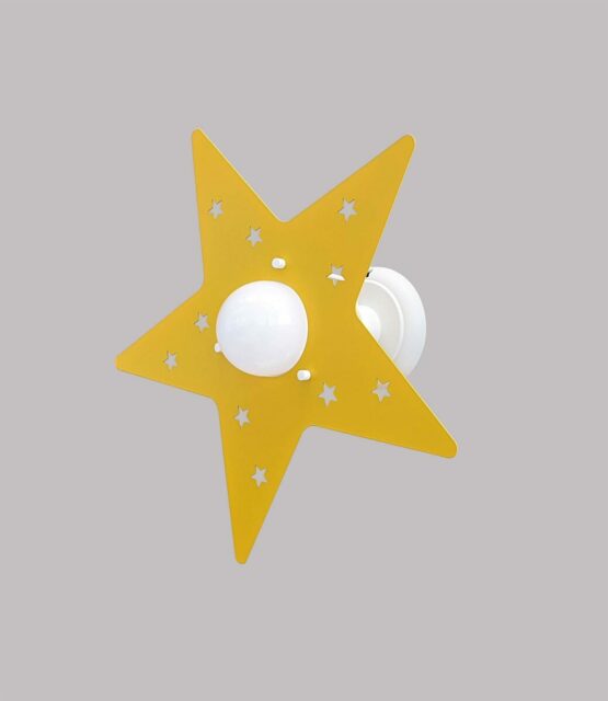Applique stella giallo